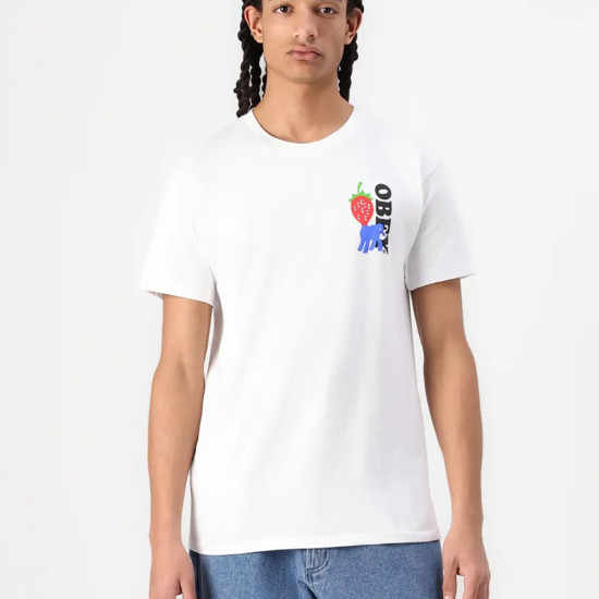 Obey Ανδρική κοντομάνικη μπλούζα Obey Strawberry Tee Obey Ανδρική κοντομάνικη μπλούζα Obey Strawberry Tee